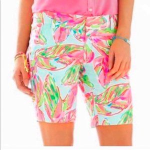 Lilly Pulitzer Chipper Bermuda Shorts The Vias Size 12